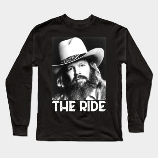 Graphic Vintage David The Ride 80s 90s Design Gifts Long Sleeve T-Shirt